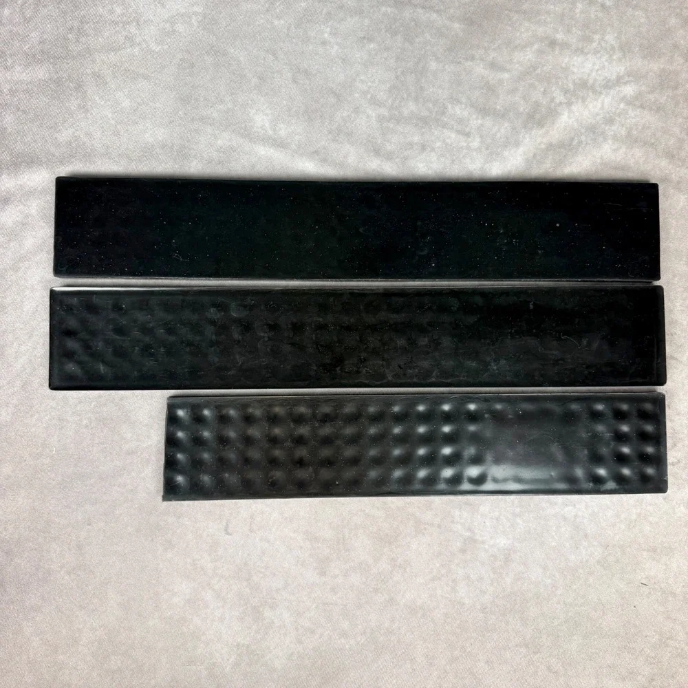 Jack Daniels Single Barrel Collection Rubber Bar Spill Mats Lot of 3 Black White